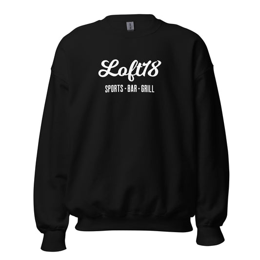 Loft18 Script Unisex Sweatshirt